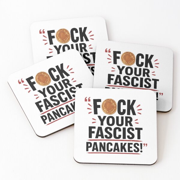 Item preview, Fck Your Fascist Pancakes -  Political Statement designed and sold by RafaelScherer.