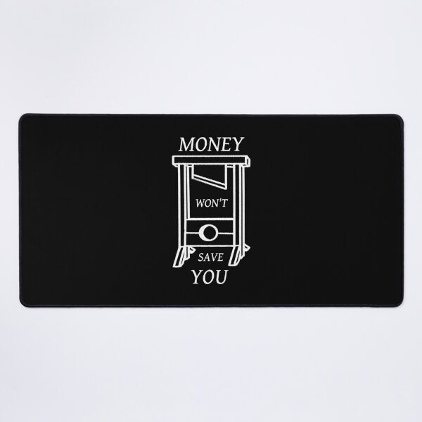Item preview, Money Won't Save You – Guillotine (white) designed and sold by Tools of the Revolution.