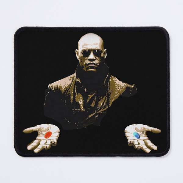 Item preview, Matrix Morpheus Red Or Blue Pill Vintage 90s Meme designed and sold by VincentGoodLove.