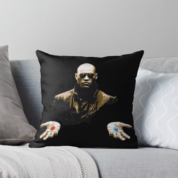 Item preview, Matrix Morpheus Red Or Blue Pill Vintage 90s Meme designed and sold by VincentGoodLove.