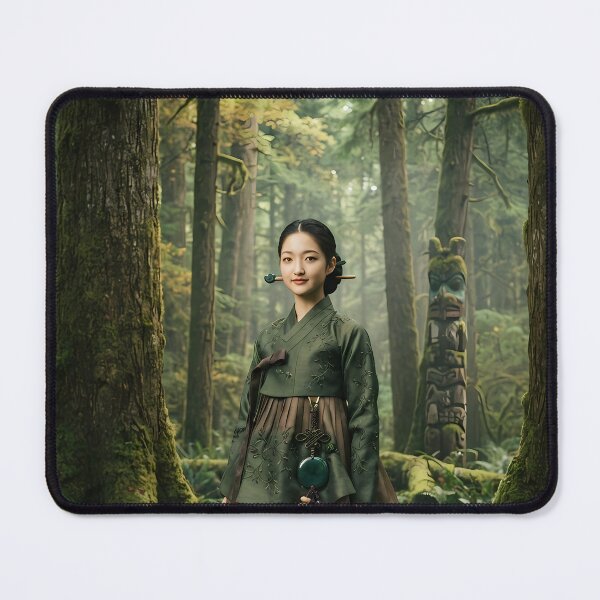 Item preview, Forest Spirit: Elegance in Moss and Earth designed and sold by SOOstudio73.