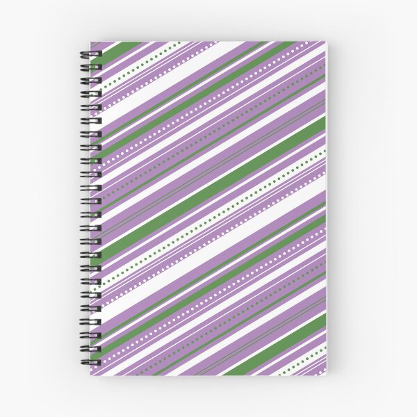Item preview, Subtle Genderqueer Pride Colors Diagonal Stripes designed and sold by humnoo.