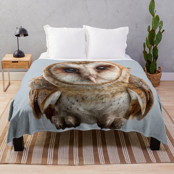 Item preview, Baby Barn Owl – Cute Woodland Sticker 3 designed and sold by The Digital Compass.