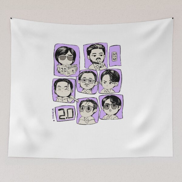 Item preview, BTS Chibi Purple Shirt, Kpop Cute Group Graphic Tee, Bangtan Fan Inspired Merch, Comfort Colors Shirt designed and sold by BerryHand.
