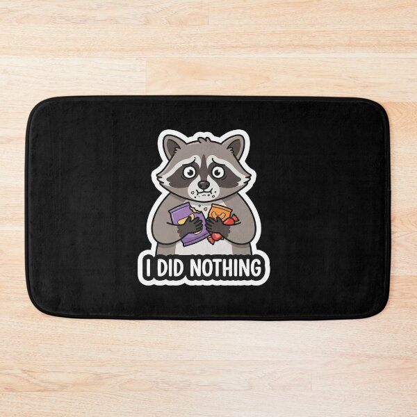 Item preview, Guilty Raccoon Eating All The Snacks designed and sold by Owcomm.