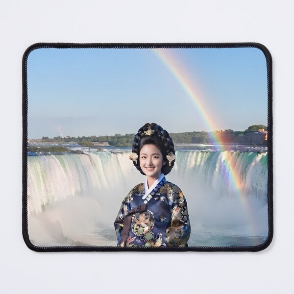 Item preview, Majestic Energy: Royal Hanbok at Niagara Falls Rainbow designed and sold by SOOstudio73.