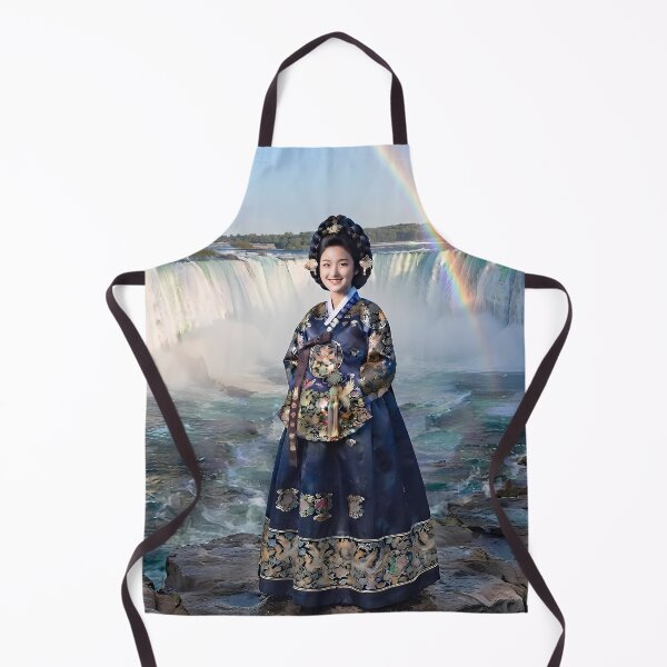 Item preview, Majestic Energy: Royal Hanbok at Niagara Falls Rainbow designed and sold by SOOstudio73.