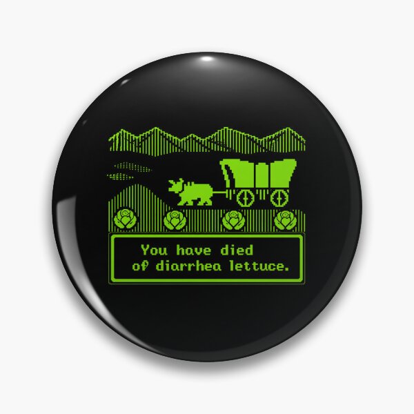 Item preview, Oregon Trail, You Have Died of Diarrhea Lettuce, Gardening designed and sold by RafaelScherer.