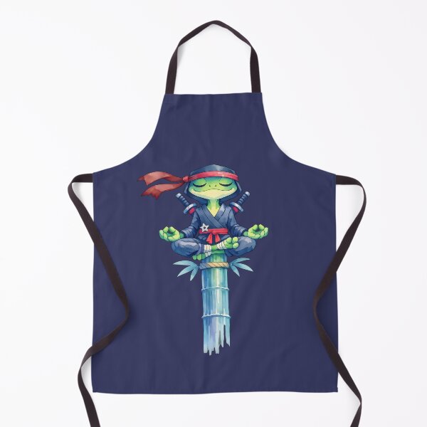 Item preview, Ninja Frog Meditating designed and sold by AlfredR.