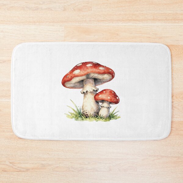 Item preview, red magical mashrooms designed and sold by WildArtIT.