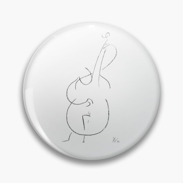 Item preview, An improvised impression of jazz bassist Gary Peacock designed and sold by Asterisk-a.