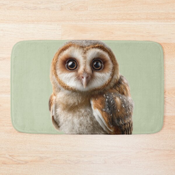 Item preview, Baby Barn Owl – Cute Woodland Sticker 1 designed and sold by The Digital Compass.