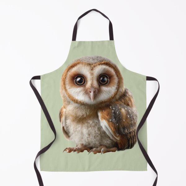 Item preview, Baby Barn Owl – Cute Woodland Sticker 1 designed and sold by The Digital Compass.