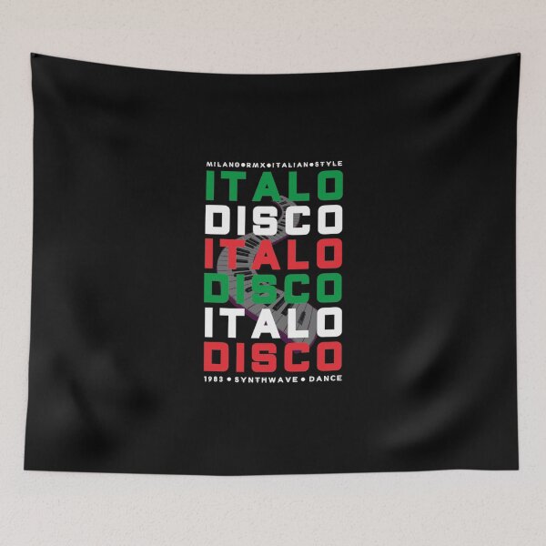 Item preview, Italo Disco Synthwave Dance 80s designed and sold by Graphroad.