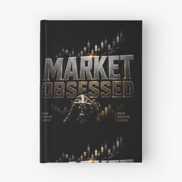 Item preview, Market Obsessed Trading Bull Typography | Forex Trader Gift | Stock Market Investor Design designed and sold by PipForgeStudio .
