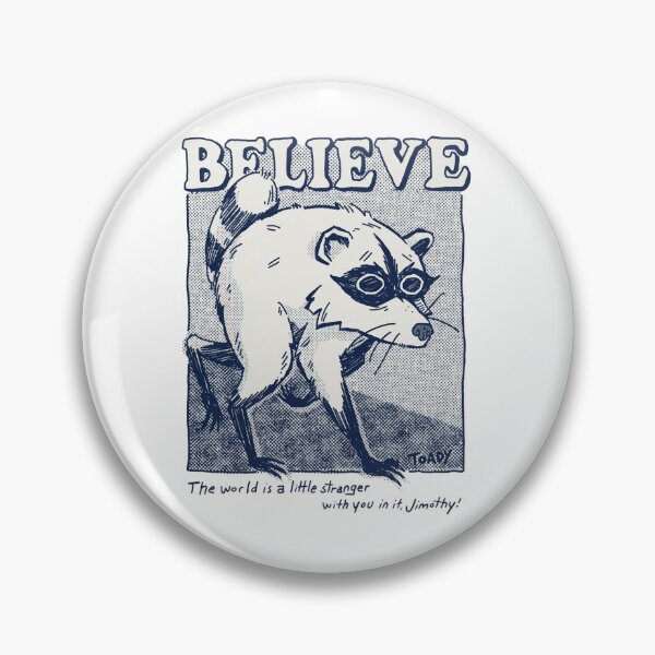 Item preview, JIMOTHY BELIEVE Seattle Raccoon Cryptid designed and sold by RafaelScherer.