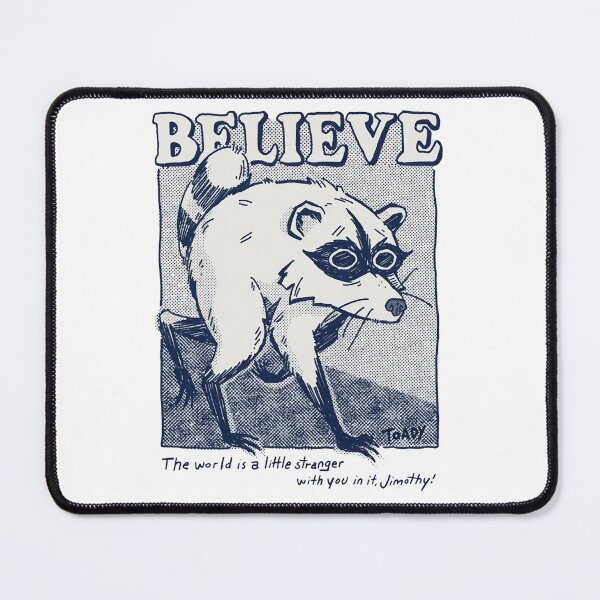 Item preview, JIMOTHY BELIEVE Seattle Raccoon Cryptid designed and sold by RafaelScherer.