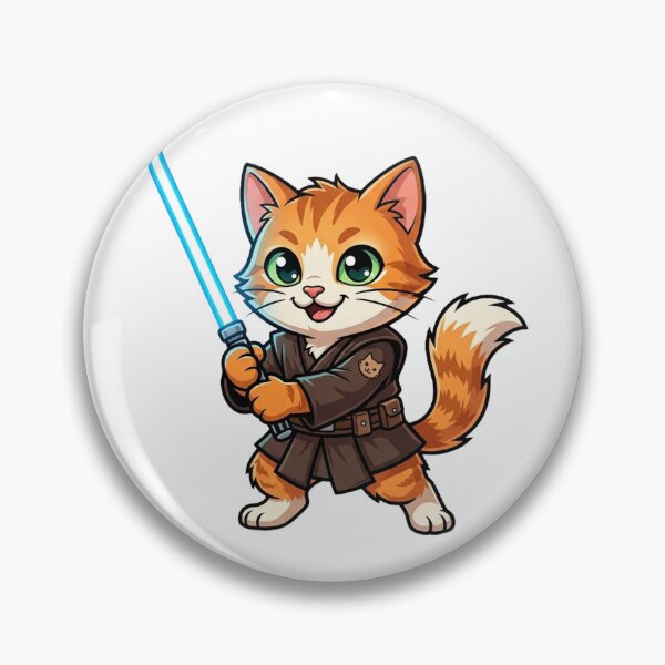 Item preview, Space Saber Cat designed and sold by CatstheticShop1.