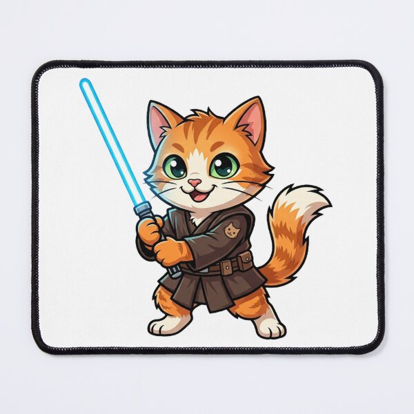 Item preview, Space Saber Cat designed and sold by CatstheticShop1.