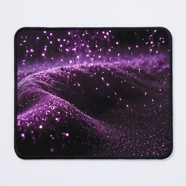 Item preview, Cosmic Purple Glitter Wave - Luxury Abstract Sand Texture designed and sold by CuteSlothWorld.