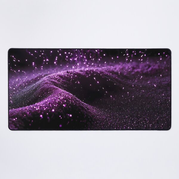 Item preview, Cosmic Purple Glitter Wave - Luxury Abstract Sand Texture designed and sold by CuteSlothWorld.