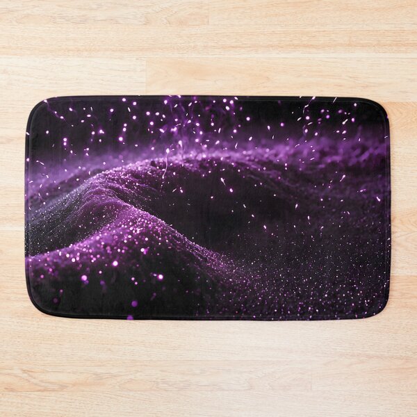 Item preview, Cosmic Purple Glitter Wave - Luxury Abstract Sand Texture designed and sold by CuteSlothWorld.