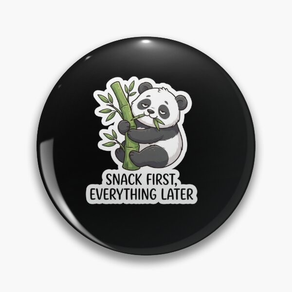 Item preview, Funny Cute Panda Eating Bamboo Quote designed and sold by Owcomm.