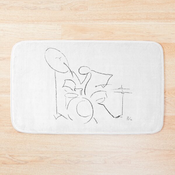 Item preview, An improvised impression of jazz drummer Jack DeJohnette designed and sold by Asterisk-a.