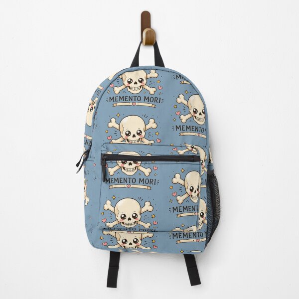 Item preview, Kawaii Memento Mori: Adorable Goth Skull & Bones designed and sold by 63Hotpeppers.