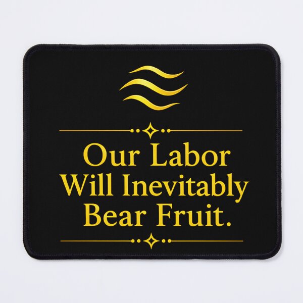 Item preview, Our Labor Will Inevitably Bear Fruit designed and sold by MaxDreamsArt.
