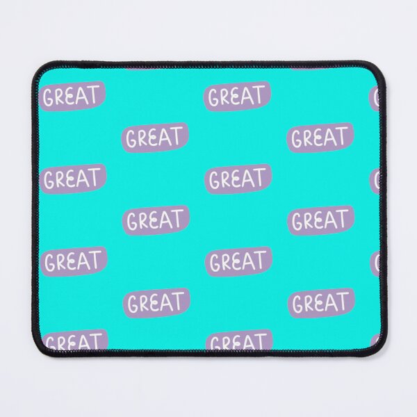 Item preview, Great Cute Purple Badge - Pastel Motivational Sticker designed and sold by Scro-Ciob-Shop.