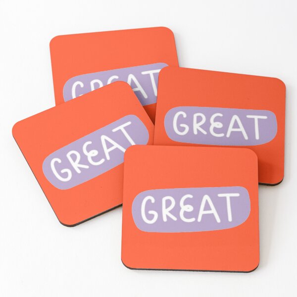 Item preview, Great Cute Purple Badge - Pastel Motivational Sticker designed and sold by Scro-Ciob-Shop.