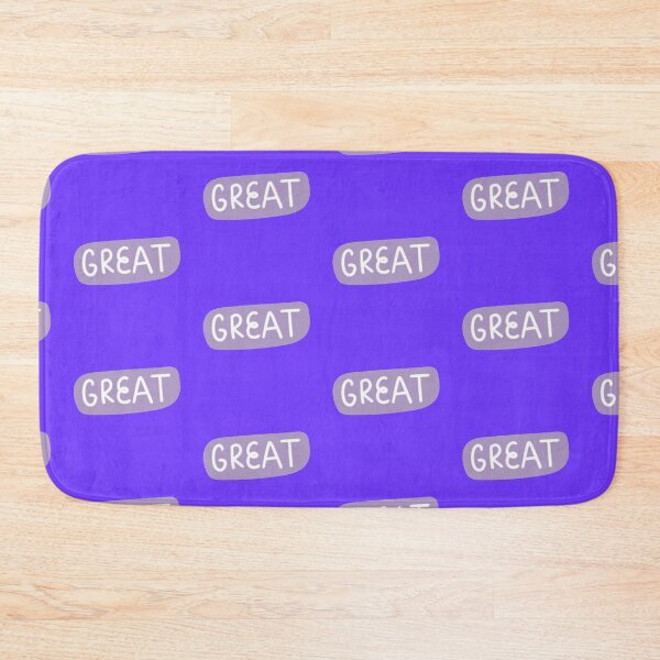 Item preview, Great Cute Purple Badge - Pastel Motivational Sticker designed and sold by Scro-Ciob-Shop.