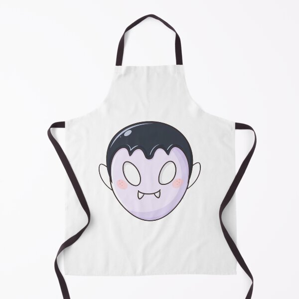 Item preview, Cute Kawaii Vampire Face Cartoon for Halloween Stickers, T-Shirts and Spooky Gifts designed and sold by OksArtStudio.