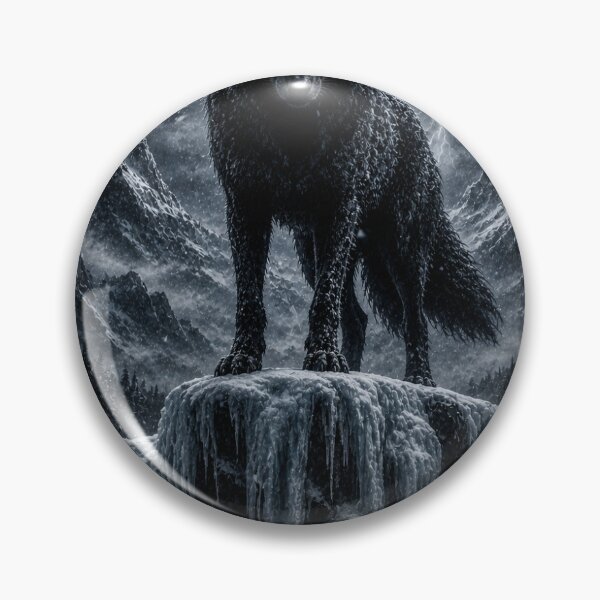 Item preview, Lead The Pack – Black Wolf Motivational Poster designed and sold by Bathu Designs.