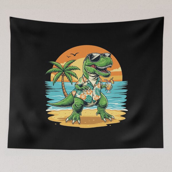 Item preview, Trex Dinosaur Dino Wearing Sunglasses Funny Graphic designed and sold by felixpalette.