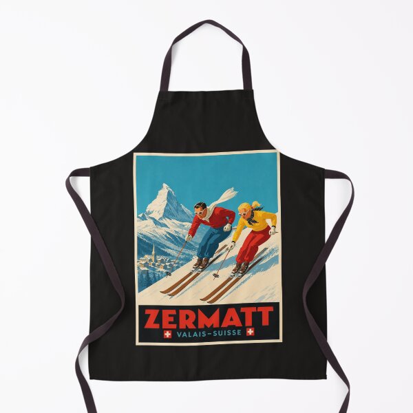 Item preview, Vintage Zermatt Poster designed and sold by GoodOldVintage.