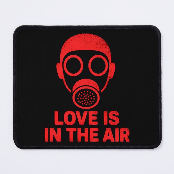 Item preview, Love Is in the Air Toxic Romance Gas Mask designed and sold by Victor Shadehorn.