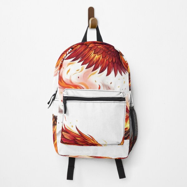 Item preview, Phoenix Bird | Magical Fire Bird | Fantasy Kawaii Illustration | Whimsical Mythical Bird Art | Fiery Wings Design designed and sold by ViniSArunStudio.