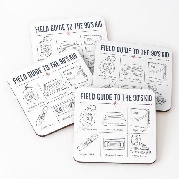 Item preview, Field Guide to the 90's Kid designed and sold by CerealBoxInk.