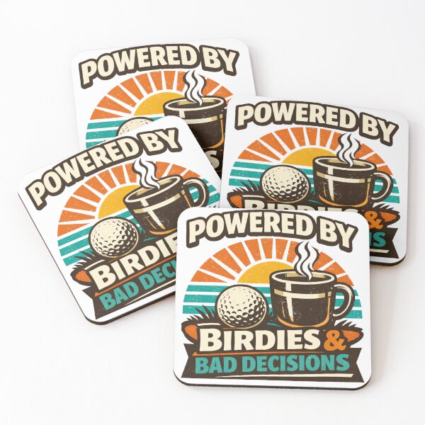 Item preview, Powered By Birdies & Bad Decisions designed and sold by H A R L E I G H .
