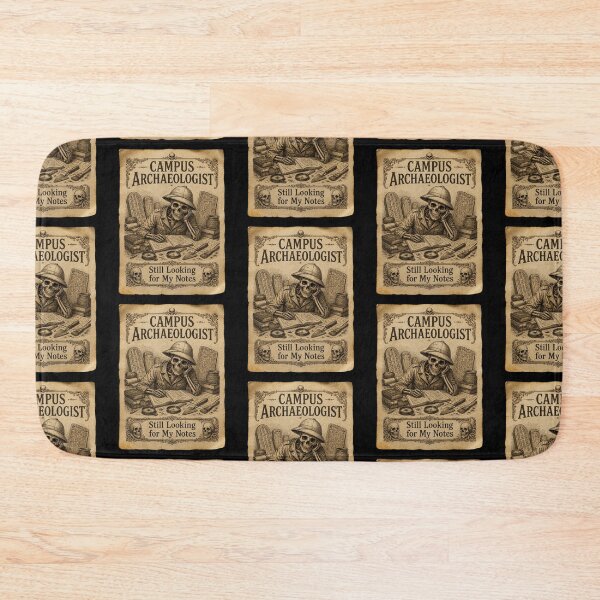 Item preview, Campus Archaeologist Funny Student Notes Vintage Skeleton Design designed and sold by thoughtswear.