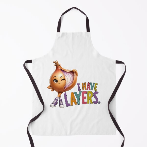 Item preview, Funny Onion Pun Shirt I Have Layers Cute Winking Onion Food Humor Vegetable Lover Gift designed and sold by RoPrincess.
