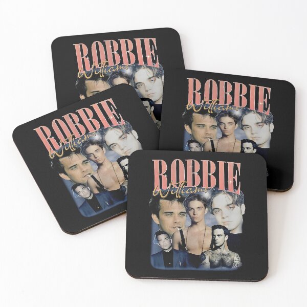 Item preview, Robbie Williams Retro Tour Vintage Fan Art designed and sold by VincentGoodLove.