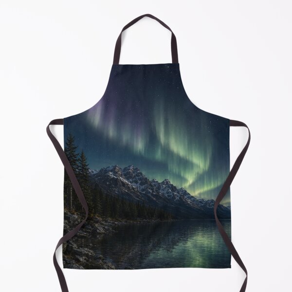 Item preview, Aurora Over the Silent Peaks designed and sold by ImagineNInk.