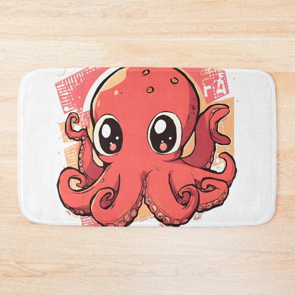 Artikelvorschau, Niedlicher Oktopus-Aufkleber | Kawaii-Oktopus-Illustration | Bezaubernde Meereskreaturen-Kunst | Geschenk für Meeresliebhaber entworfen und verkauft von dreamz-world.