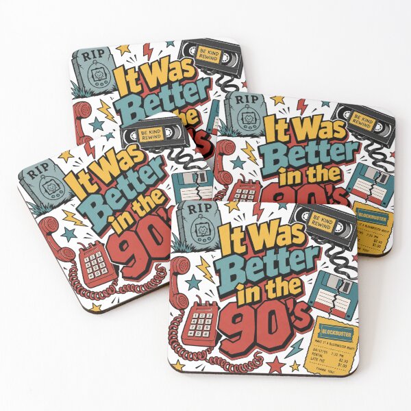 Item preview, It Was Better in the 90's designed and sold by CerealBoxInk.
