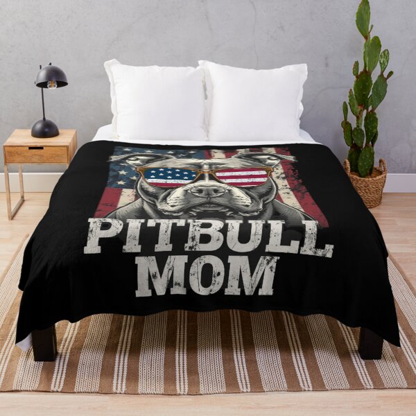 Item preview, PATRIOTIC PITBULL MOM designed and sold by BKDIGITALSHOP.