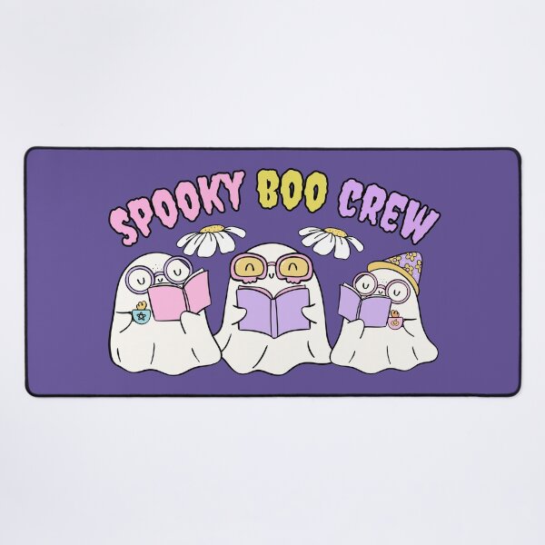 Item preview, Spooky boo crew, three ghosts reading designed and sold by BritishDelights.