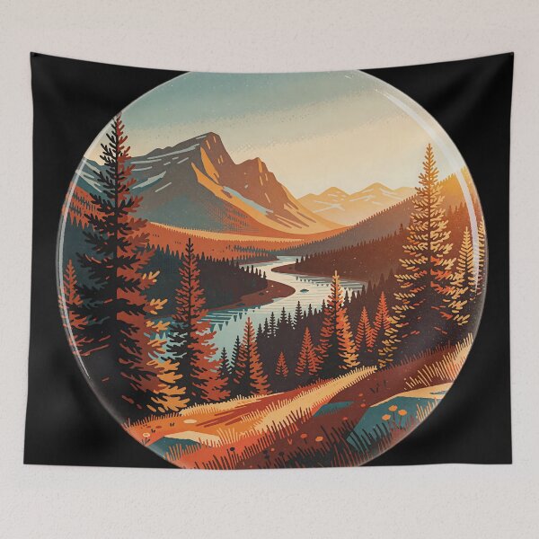 Item preview, Mountain Dawn designed and sold by Emberama.